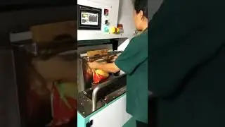 Semi Auto Vacuum Packing Machine for Flat shape #machine #vacuumpackingmachine #factoryproducts