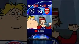 Lo del Arsenal qu&eacute; es? #arsenal #championsleauge #elmemes #humor #futbol #champions #memes #shorts