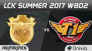 E8W vs SKT Highlights Game 2 LCK SUMMER 2017 Ever8 Winners vs SK Telecom by Onivia