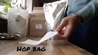Beerworks Chinook IPA full video unboxing to bottling.