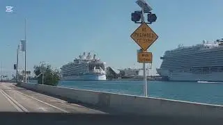 Welcome to Miami🚢 state. #america #vlog #fyp  #florida #travel #infamous #state #travel #miamibeach