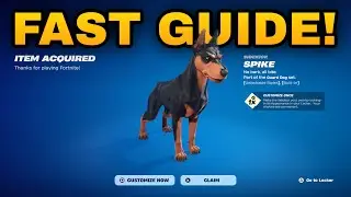How To COMPLETE ALL SPIKE SIDEKICK REWARDS QUESTS CHALLENGES in Fortnite! (Earn Points With Spike)