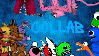 fnaf vs poppy playtime vs garten of banban vs rainbow friends. (collab!)