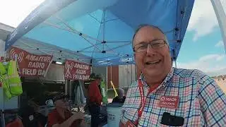 W5NOR SCARS (South Canadian Amateur Radio Society) Demo at the Westheimer Airport Open House.
