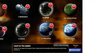 Galactic Rebellion - Flash Game - Gameplay
