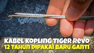 Kabel Kopling Tiger Revo Putus Setelah 12 Tahun Pemakaian ... Ganti Pakai Punya Vespa ‼️