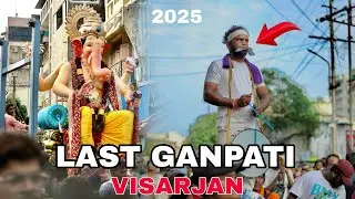 LAST GANPATI VISARJAN IN BILLIMORA  // Mannat na Raja // biggest Ganpati Visarjan 🥰