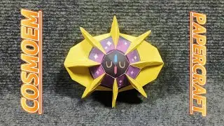 Instructions for Making Unique Cosmoem Papercraft - Detailed Step by Step!