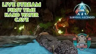 Ark Survival Ascended | The Island | Live Stream - Hard Water Cave!