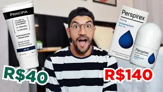Como ACABEI DE VEZ COM O CC E SUOR EXCESSIVO - Desodorante AD02 Principia!