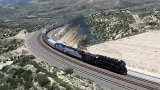 Santa Fe 3751 on Cajon Pass