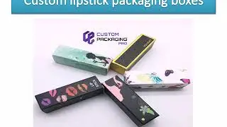 Custom lipstick packaging boxes | Custom Packaging Pro