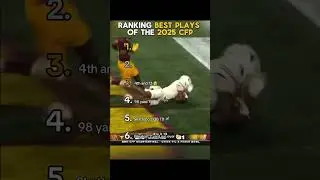 Ranking the best players of the 2025 CFP #football #shorts ￼