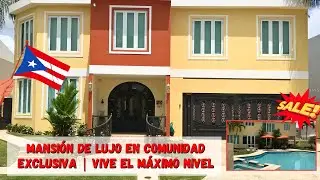 Residencia de Lujo en Comunidad Cerrada Cerca de Montehiedra | Elegancia, Privacidad y Confort Total