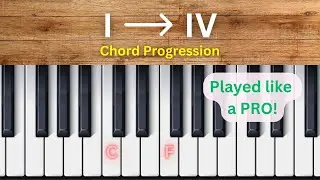 Learn the I–IV Chord Progression in C Major – Easy Piano Tutorial for Beginners