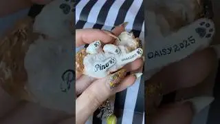 Clay Dog Custom Keychain