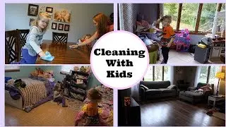 Clean With Me | | Kids Help Clean
