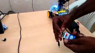 wireless PC controlled Object identification Robot using Atmega latest version
