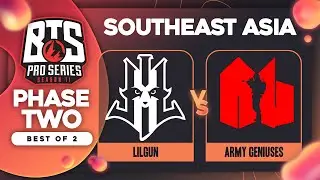 Lilgun vs Army Geniuses Game 2 - BTS Pro Series 11 SEA: Groups w/ Ares & hairy_freak