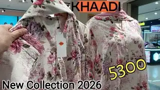 Khaadi Eid || haadi New collection 2026❣️Khadi Beautiful New Pret Collection 2026 🥰 Rs: 5300