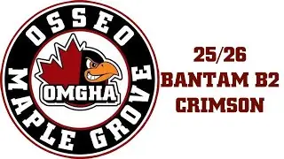 D3 OMGHA Bantam B2 Crimson vs. OMGHA Gold