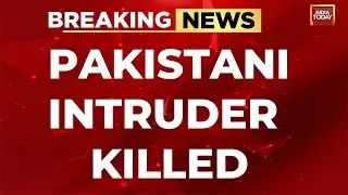 BSF Shoots Dead A Pakistani Intruder  | Pak Intruder Killed | Pak Intruder Killed On Punjab Border