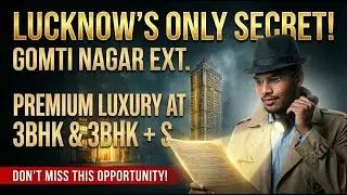 Lucknow’s Only Luxury Secret! Abhyudaya Celestial | Shalimar One World | 3BHK + Study New Launch
