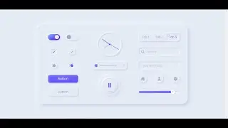Awesome CSS Neumorphic Elements + Code In The Description