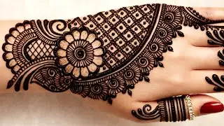 New Easy Beautiful Mehndi Design | Mehndi | Henna #Mehndi #Mehandi #Henna #Shorts #New #Art #Artist