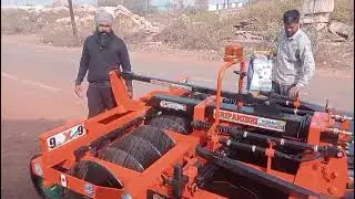 Kripanidhi hydraulic Disc Harrow customer delivery