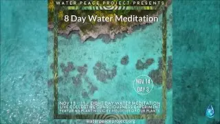 NOV 14 Day 3 of 8 Day Water Meditation & Consciousness Experiment Featuring Plant Music