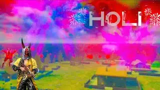 Happy holi special status🔥🔥video free fire | free fire holi status | holi special editing free fire