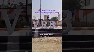 VRB RAGHVAM KOTA @kota to bundi Road It's KDA &RERA Approved project ☎️+91  8905557275 ☎️