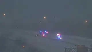 I-70 West near U.S. 33 closed as vehicles get stuck in snow