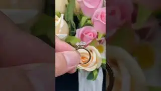 Our moissanite toi et moi rings capture the essence of your unique love story #engagementrings