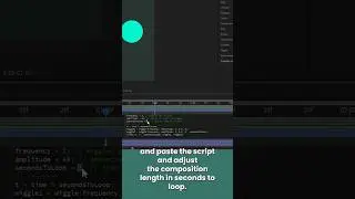 Adobe after effects Tutorial Learn Loop Wiggle Expression  |  #aftereffects #adobe