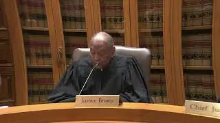 Portrait Ceremony for Justice Frederick L. Brown