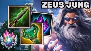 A Tilted Sky God. Zeus Jungle Deity Smite 2 Gameplay