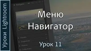 Уроки Lightroom. Урок 11. Меню НАВИГАТОР программы Adobe LIGHTROOM.
