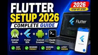 Install Android Studio, Flutter SDK, Android Emulator & Claude Code omplete Guide)