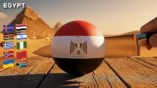 Can You Guess What&rsquo;s Inside This Country Sphere? 🍲🤔 | Oddly Satisfying AI ASMR &mdash; (Part 3)