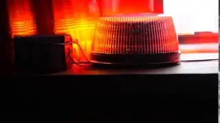 Whelen Rotabeam R316 Amber / Red test video
