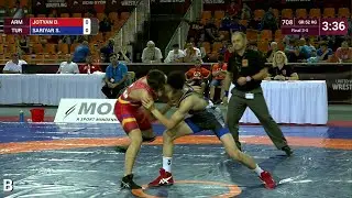 BRONZE GR - 52 kg: D. JOTYAN (ARM) v. S. SARIYAR (TUR)