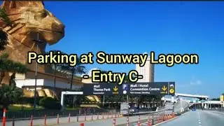 Parking at Sunway Lagoon - Entry C