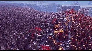 300 Spartans VS 20,000 Persians REMATCH (Spartans Hold Ground) - Ultimate Epic Battle Simulator
