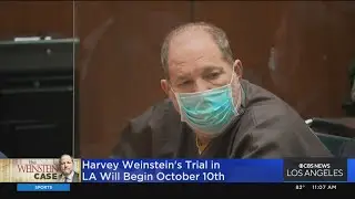 Judge sets October 10 start date for Harvey Weinstein trial
