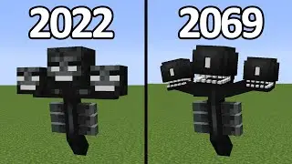 mob textures in 2022 vs 2069