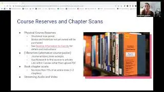 Lowering Course Material Costs and Increasing Instruction Accessibility through the Libraries