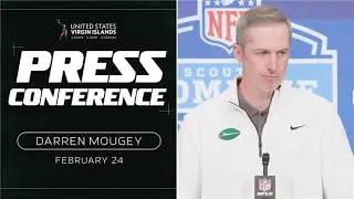 Darren Mougey NFL Combine Press Conference (2/24) | New York Jets