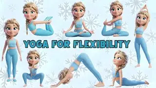 Fun Kids Yoga to Build Focus, Confidence & Strength | Elsa Yoga | MoveMagic Kids
